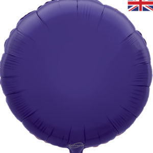 18 Inch Foil Balloon – Purple – Round