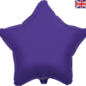 18 Inch Foil Balloon – Purple – Star