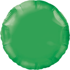 18 Inch Foil Balloon – Green – Round