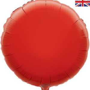 18 Inch Foil Balloon – Red – Round