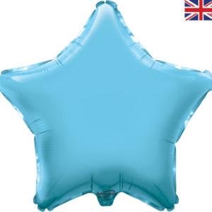 18 Inch Foil Balloon – Light Blue – Star