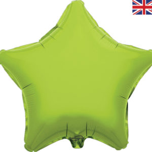 18 Inch Foil Balloon – Lime Green – Star