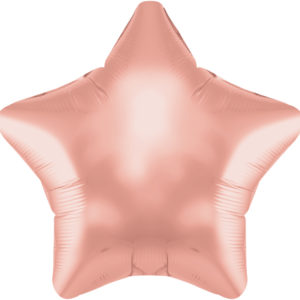 18 Inch Foil Balloon – Rose Gold – Star