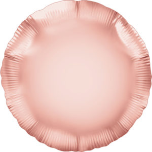 18 Inch Foil Balloon – Rose Gold – Round