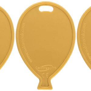 Balloon Shape Weights - Gold