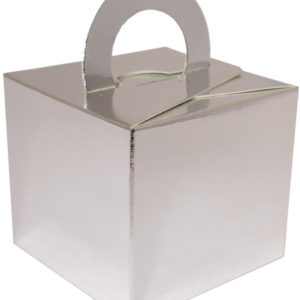 Balloon/Gift Box - Silver