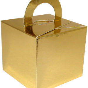 Balloon/Gift Box - Gold