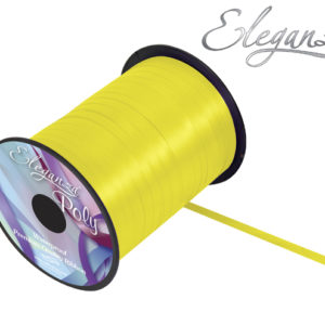 Eleganza Poly Curling Ribbon – 5mm x 500yds – Yellow