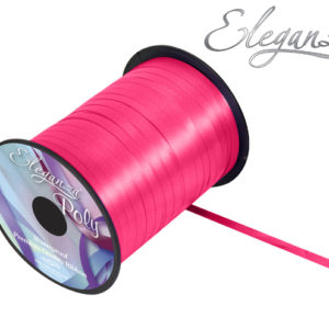 Eleganza Poly Curling Ribbon – 5mm x 500yds – Deep Cerise