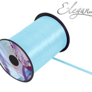 Eleganza Poly Curling Ribbon – 5mm x 500yds – Light Blue