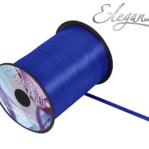 Eleganza Poly Curling Ribbon – 5mm x 500yds – Navy Blue