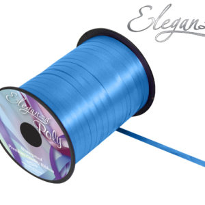 Eleganza Poly Curling Ribbon – 5mm x 500yds – Turquoise