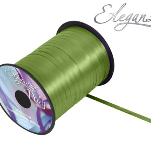 Eleganza Poly Curling Ribbon – 5mm x 500yds – Pistachio Green