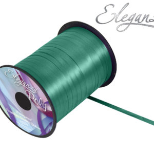 Eleganza Poly Curling Ribbon – 5mm x 500yds – Emerald Green