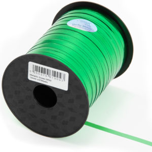 Eleganza Metallic Poly Curling Ribbon – 5mm x 250yds – Green