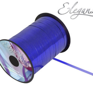 Eleganza Metallic Poly Curling Ribbon – 5mm x 250yds – Blue