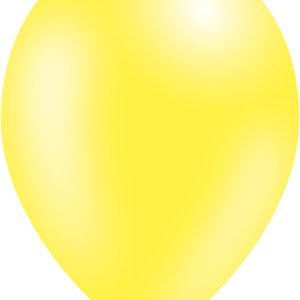 Decotex Pro Fashion Solid Latex Balloons – Yellow