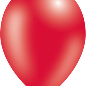 Decotex Pro Fashion Solid Latex Balloons – Red