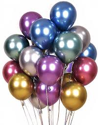 Chrome Latex Balloons